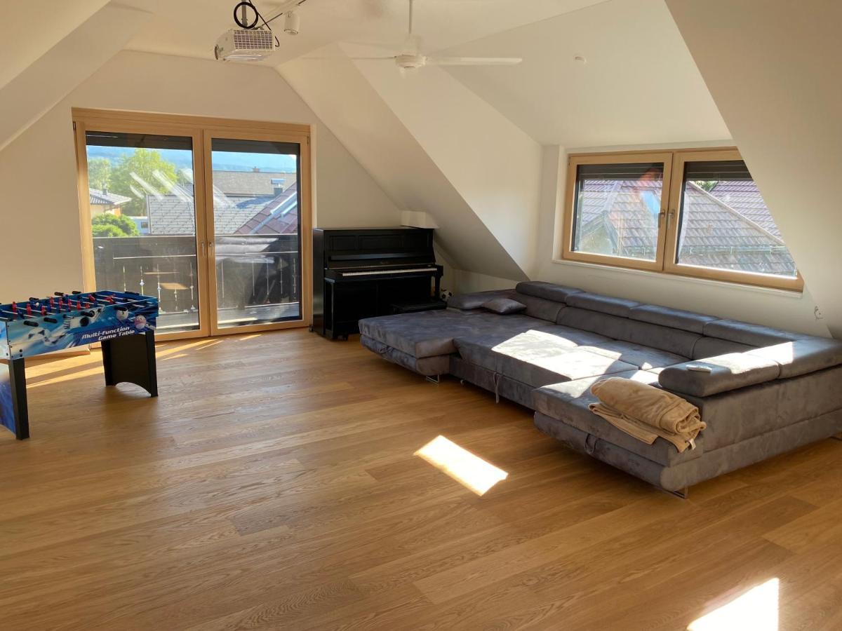 Salzburg-Loft Im Stadtteil Leopoldskron-Moos 120Qm Mit Balkon & Untersbergblick Екстер'єр фото